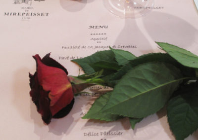 Valentine visits Mirepeisset…