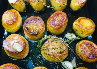 Pommes de terre fondantes