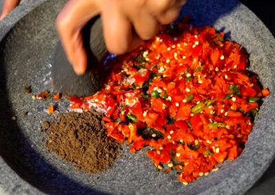 I grew up with the flavours of Indonesia…